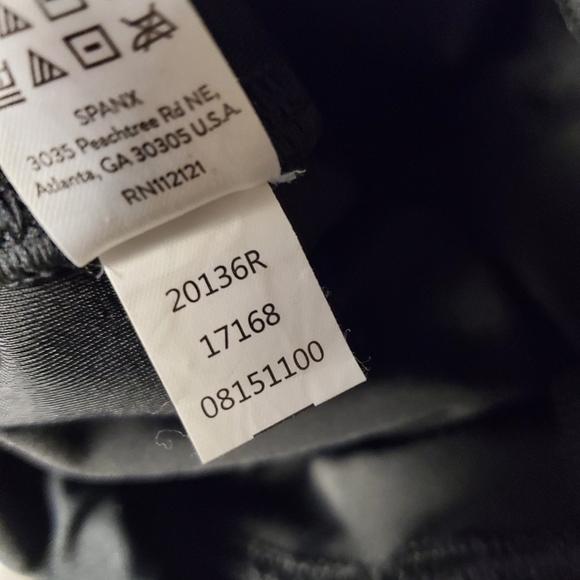 SPANX Faux Leather Edgy Moto Leggings Size small Fall Closet Staple - Picture 11 of 15